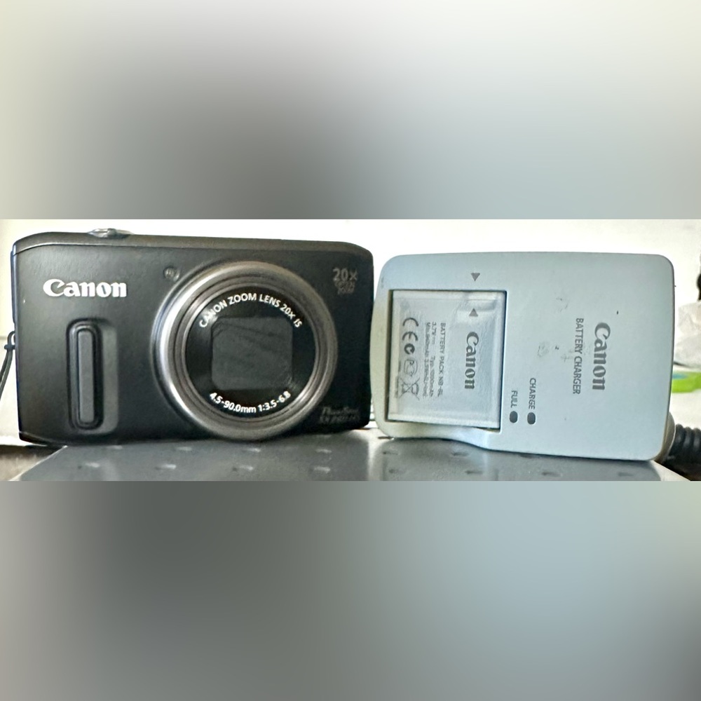 COPY - Canon PowerShot SX260 HS 12.1MP 20x Optical Zoom CMOS Digital Camera Bla…